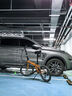 大行（DAHON）折叠自行车配件车座p8k3坐垫公路车座鞍单车减震座椅14-24寸通用 大坐垫【黑色】 实拍图