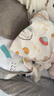 童颜新生婴儿包单纯棉a类产房襁褓裹布抱巾抱被睡袋夏季用品 2条装 实拍图