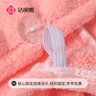 洁丽雅（Grace）干发帽 柔软强吸水加厚浴帽雪花绒包头巾速干擦头洗头毛巾 藕粉 实拍图