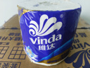 维达（Vinda）有芯卷纸 蓝色经典4层200克*27卷 高克重 卫生纸 卷筒纸纸巾 整箱 实拍图