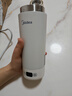 美的（Midea）电热水杯加热水壶保温烧水杯 350ml迷你便携式旅行出差 国补智能恒温 316L不锈钢无异味MK-DB35X22 实拍图