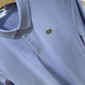 KOLON SPORT/可隆速干POLO 男士吸湿小翻领抗菌户外运动印花短袖 LHPT5MTT31-LB 浅蓝色 M 170/92A 实拍图