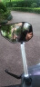 电动车后视镜子踏板摩托车反光镜三轮适用雅迪爱玛自行车倒车镜子 【银杆】8mm凸面镜（送扳手） 实拍图