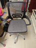百魅办公椅电脑椅子靠背家用学习椅 会议椅久坐老板椅家居培训椅 黑框-乳胶款 实拍图