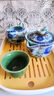 拜杰茶盘茶托 茶台小茶盘功夫茶具托盘储水式简约沥水盘茶海 小号 实拍图