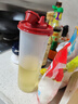 特百惠（Tupperware）890ml大号油壶 家用油瓶酱醋调味壶不漏油食品级材质 密封防漏 实拍图