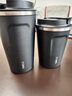 SIMELO施美乐咖啡杯女不锈钢316男保温杯大容量便携水杯免费刻字 曼特宁黑 510ml /升级316内胆 实拍图
