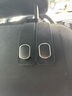 绅创汽车车载挂钩后排座椅背车内用挂勾隐藏翻毛皮双挂钩升级包包收纳 【黑色2个装】金属双钩 实拍图