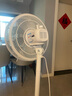 美的（Midea）【品质推荐】七叶轻音柔风电风扇/家用省电落地扇/台式电扇/广角摇头节能宿舍小型风扇 SAE35CA 实拍图