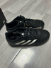 adidas阿迪达斯春秋款男小大童儿童硬人造偏硬草场运动足球鞋HP3061黑 实拍图