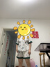 诗静雅（SHIJINGYA） 睡衣女夏季纯棉短袖短裤薄款套头韩版可爱网红家居服套装 XFS521# XL 女(推荐120-140斤) 实拍图