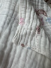 十月结晶婴儿包单春夏初生新生婴儿包被纯棉抱被产房用品 云端小兔【秋冬夹棉】柔软包边 85*85cm 实拍图