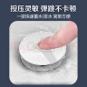 潜水艇（Submarine）洗手盆下水管 卫生间面盆脸盆台上盆池防臭下水管套装 靠墙省空间 白色无溢水孔下水器套装 实拍图