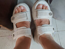 ZHR运动凉鞋女士便捷魔术贴厚底女鞋百搭外穿鞋子女 G663 米色 37 实拍图