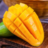 庾丰 海南应季新鲜芒果 整箱当季现摘孕妇热带水果大青 皮芒果 10斤装（净果8.5-9斤）单果200g+ 实拍图
