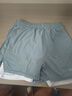 艾伦伯顿跑步短裤男运动内衬三分田径裤夏季专业马拉松速干二合一健身裤 浅蓝 L 【120-135斤】 实拍图