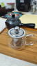 金灶（KAMJOVE） 玻璃泡茶壶 飘逸杯小茶道杯304茶水分离杯耐热玻璃茶壶迷你茶具 【断水利落】AM-713 150ml 实拍图