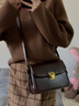 迪纳奇小众设计包包女2025新款通勤腋下小方包百搭复古单肩斜挎包豆腐包 款式1 实拍图