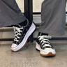 匡威（Converse）官方 Run Star Hike低帮帆布流星厚底鞋黑色168816C 黑色/168816C 42 实拍图