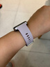 HUAWEI WATCH FIT 4 风信紫氟橡胶表带华为运动智能手表超轻薄大屏潮流运动蓝牙通话睡眠监测fit4 实拍图