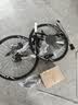 狮卡途死飞自行车成年人学生上下班代步车双碟刹减震变速越野公路赛车 30高刀-纯黑色+骑行大礼包 26寸24速直把 实拍图
