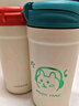 乐扣乐扣（LOCK&LOCK）翻盖小咖杯316保温保冷杯吸管直饮水杯子430ML红色情人节礼物 实拍图