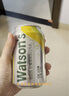 屈臣氏（Watsons）苏打水柠檬草味低糖0脂低卡饮料330mL*24罐整箱新老包装随机发 实拍图