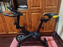 动感单车家用健身自行车室内静音运动器材骑车减肥成人锻炼蹬车机 【黑色】APP智联+仪表心率+支架 实拍图