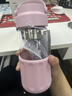 哈尔斯玻璃杯茶水分离杯泡茶杯男女便携水杯办公室茶水杯 紫色450ML 实拍图