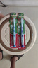 高露洁（Colgate）不倒翁儿童牙刷2-3-6-9岁宝宝软毛牙刷磨圆柔丝刷毛双支 三色随机 实拍图