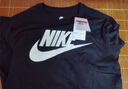 耐克(NIKE)男短袖T恤 纯棉 运动休闲 经典简约 AR5005-010 黑色XXL 实拍图