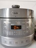 美的（Midea）【国家补贴】0涂层精钢厚釜电压力锅5L双胆全自动智能预约家用煲汤煮饭电饭煲C5856G高压锅4-6人 实拍图