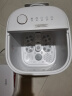 美的（Midea）泡脚桶按摩足浴盆加热自动按摩洗脚盆泡脚盆恒温高深桶母亲节礼物送妈妈长辈ZL305极地白 实拍图