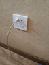 公牛（BULL）开关插座 G12系列五孔带USB+Type-C 30w快充奶油风G12E537暮雪白 实拍图