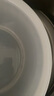 茶花 塑料盆 大号洗脸盆抗菌银离子婴儿儿童洗衣服洗脚盆 圆盆L 实拍图