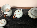 不拙汝窑茶具整套盖碗茶壶茶杯茶盘茶具套装天青悦禾11头古窗泡茶套装 实拍图