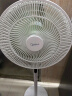 美的（Midea）【劲风酷爽】七叶轻音柔风电风扇家用遥控落地扇台式桌面小型风扇大风力节能立式摇头电扇 SAH30BK 实拍图