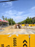 京东京造 圆形无绳跳绳垫瑜伽垫隔音减震TPE瑜伽垫加厚家用室内健身垫灰 实拍图