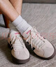 adidas T头鞋 VL COURT复古板鞋德训鞋男女阿迪达斯轻运动   灰色/黑色/红色(推荐女生选小半码)   38 实拍图