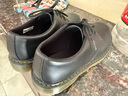 马丁（DR.MARTENS）1461春夏舒适百搭通勤休闲入门款软皮黑色皮鞋单鞋 黑色 38 实拍图