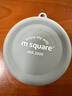 m square折叠杯便携旅行硅胶杯碗食品级泡面碗露营户外野餐宝宝碗 清水蓝 实拍图