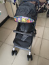 1号起点（yi hao qi dian）婴儿推车轻便折叠简易超小巧便携可坐可躺可坐式手推遛娃伞车 旗舰款单手收车-可坐可躺-多彩黑 实拍图