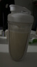 贝瑟斯摇摇杯运动健身水杯蛋白粉搅拌杯奶昔杯子代餐杯瑶瑶杯680ML白色 实拍图