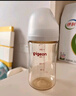 贝亲（Pigeon）新生婴儿 防胀气宽口径玻璃奶瓶 240ml  AA187 M号 3个月+ 实拍图