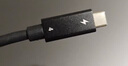 毕亚兹 雷电4全功能线 苹果15Promax充电线Type-c8K投屏40G传输 USB4雷电3笔记本连接线0.5米 主动式 实拍图