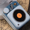猫王收音机猫王音响原子唱机B612 MW-P1便携式复古蓝牙音箱户外迷你小音响 童心蓝 实拍图
