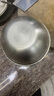 不锈钢沙拉盆子调料盆打蛋盆带刻度盆年货礼盒拌菜泡面碗米酒碗 本色 22cm 大号 实拍图