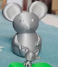 拓竹3D打印耗材PLA Basic基础色高韧性易打印环保线材RFID智能参数识别-净重1kg bambulab 银色10102 含料盘 实拍图