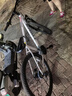 千里达（TRINX）千里达M985山地自行车禧玛诺21速油压碟刹霞光银17寸 实拍图