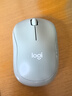 罗技（Logitech）M221 轻音鼠标 无线鼠标 办公鼠标 对称鼠标 带无线微型接收器 薄荷绿 实拍图